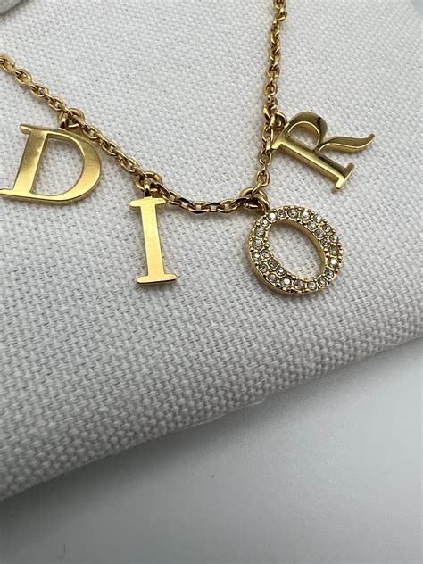 fake dior neclace|How to: authenticate Christian Dior Jewelry .